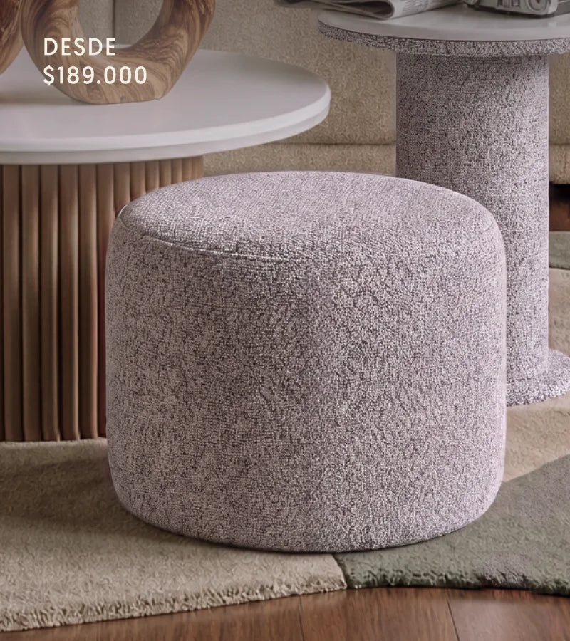 El puff ideal para cualquier espacio