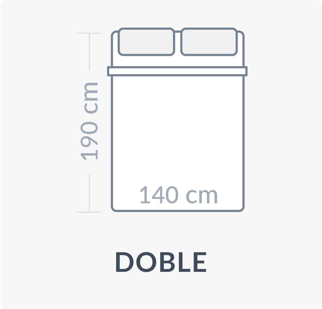 Medidas colchón doble - Jamar