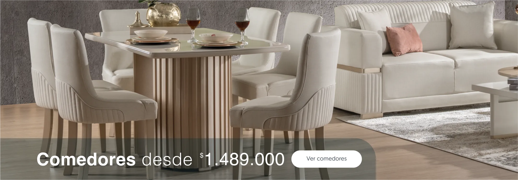 Comedores desde $1.489.000
