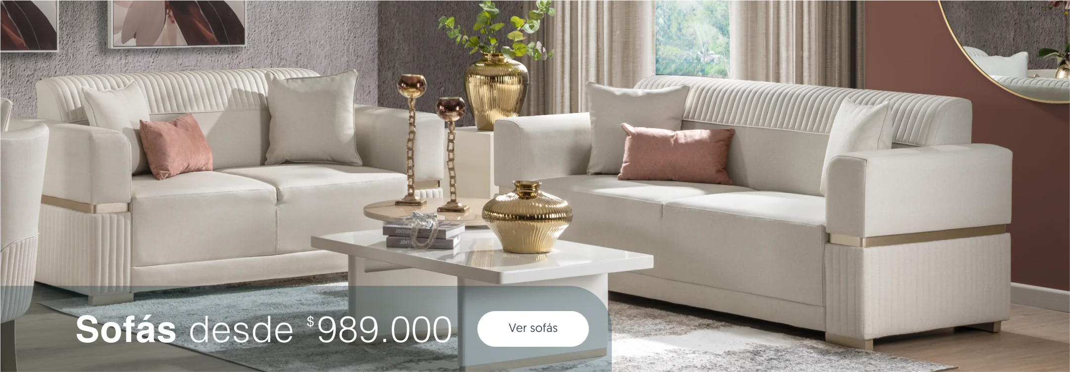 Sofás desde $989.000