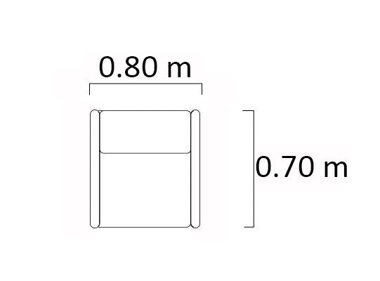 Poltrona Robi Negro, Miel y Crudo Pixar