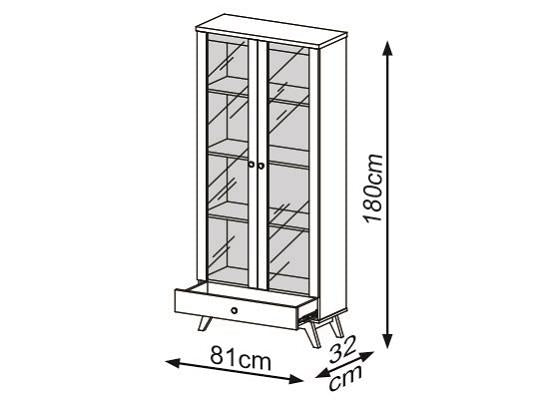Vitrina Ibis Natural*