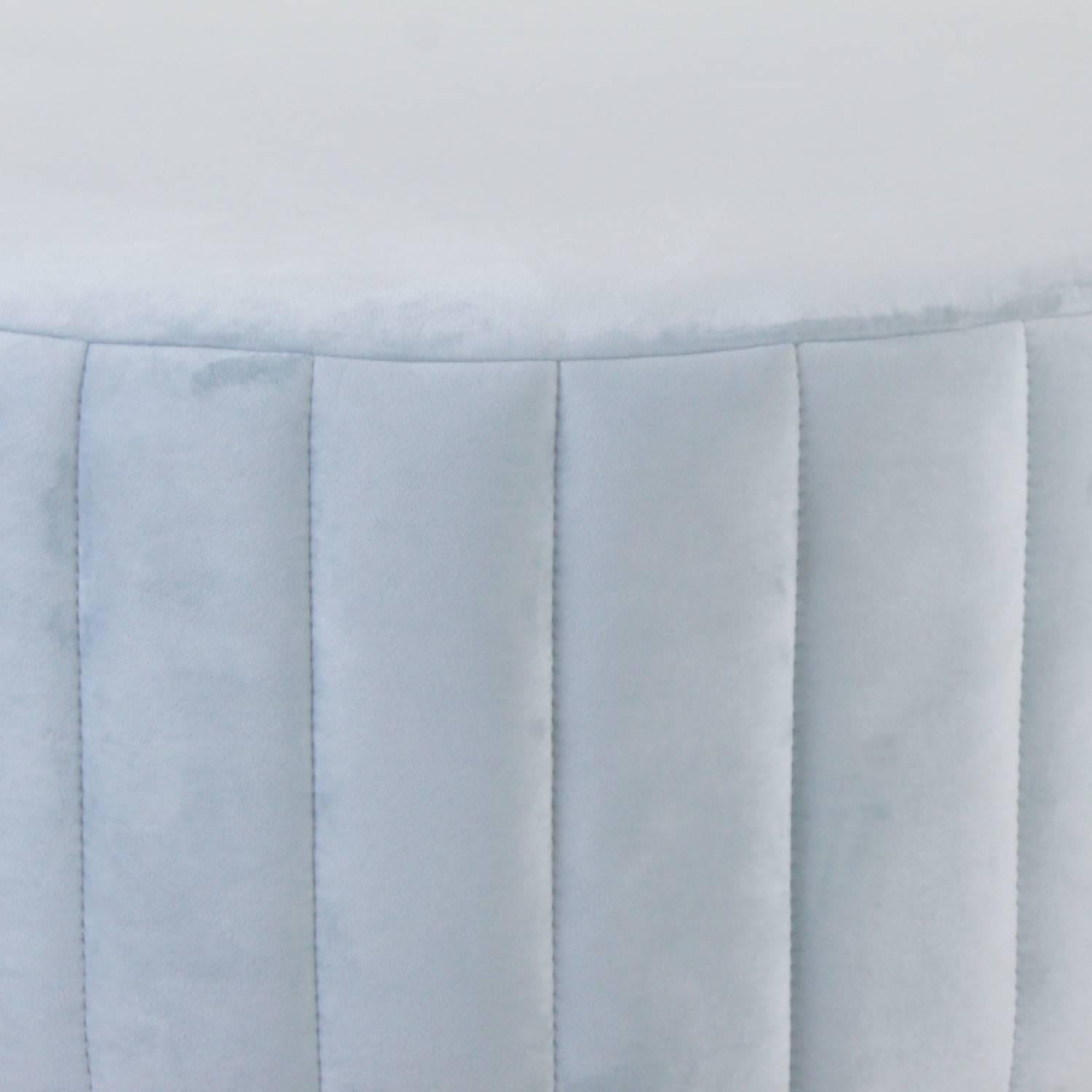 Puff Celta Velvet Verde Circular