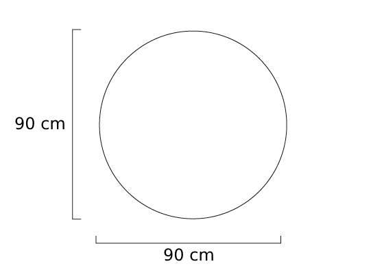 Puff Celta Velvet Zafiro Azul Circular