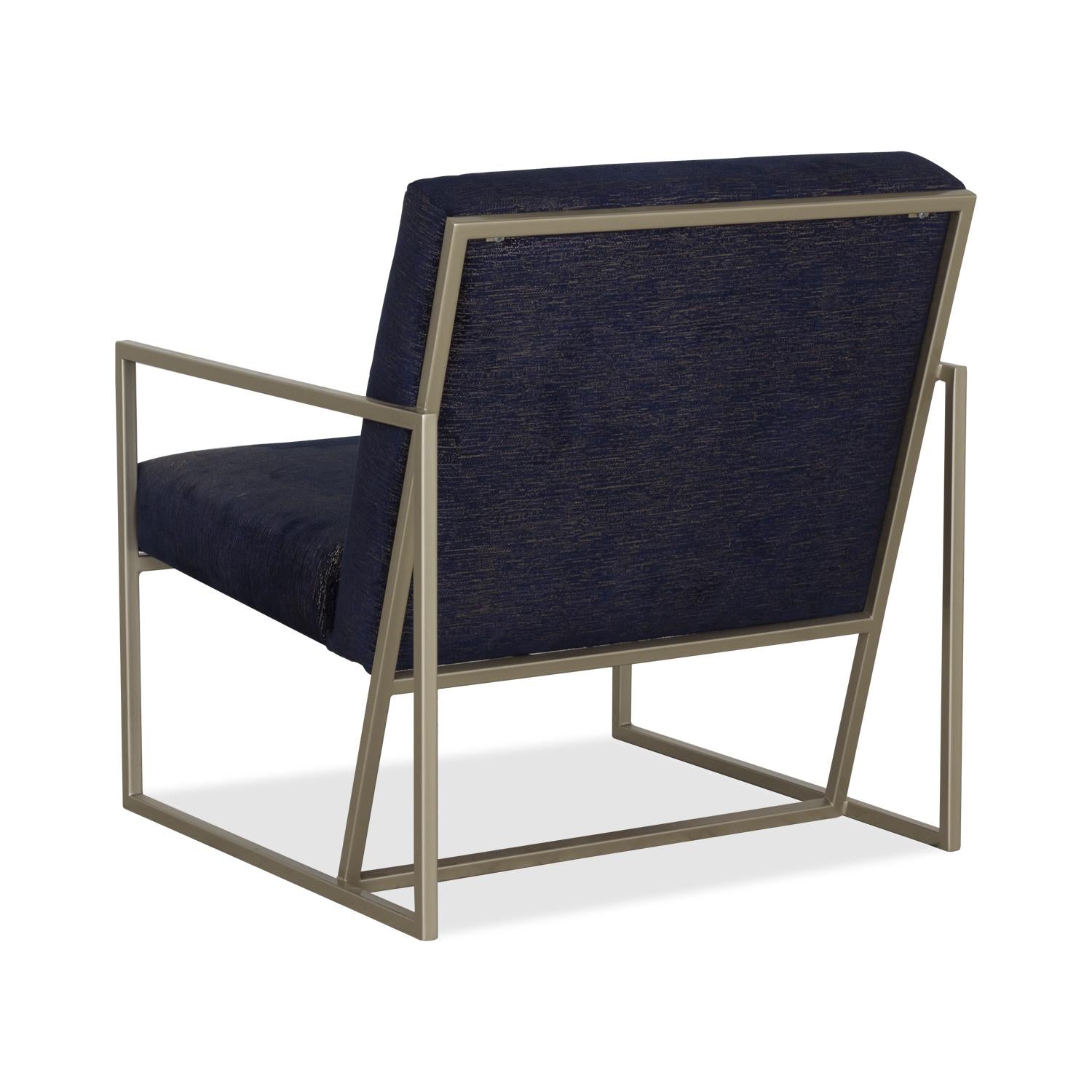 Poltrona Robi velvet Azul, Champaña