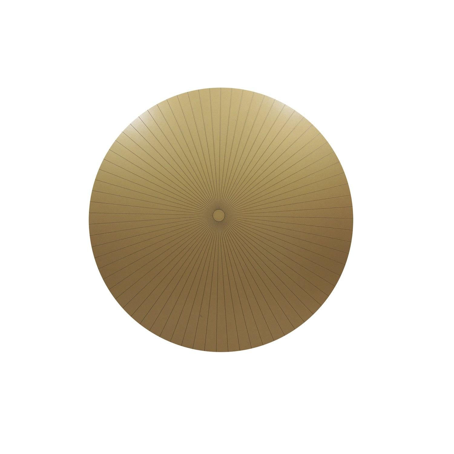 Aplique 46X0.5X46 Oro Circulo Grande