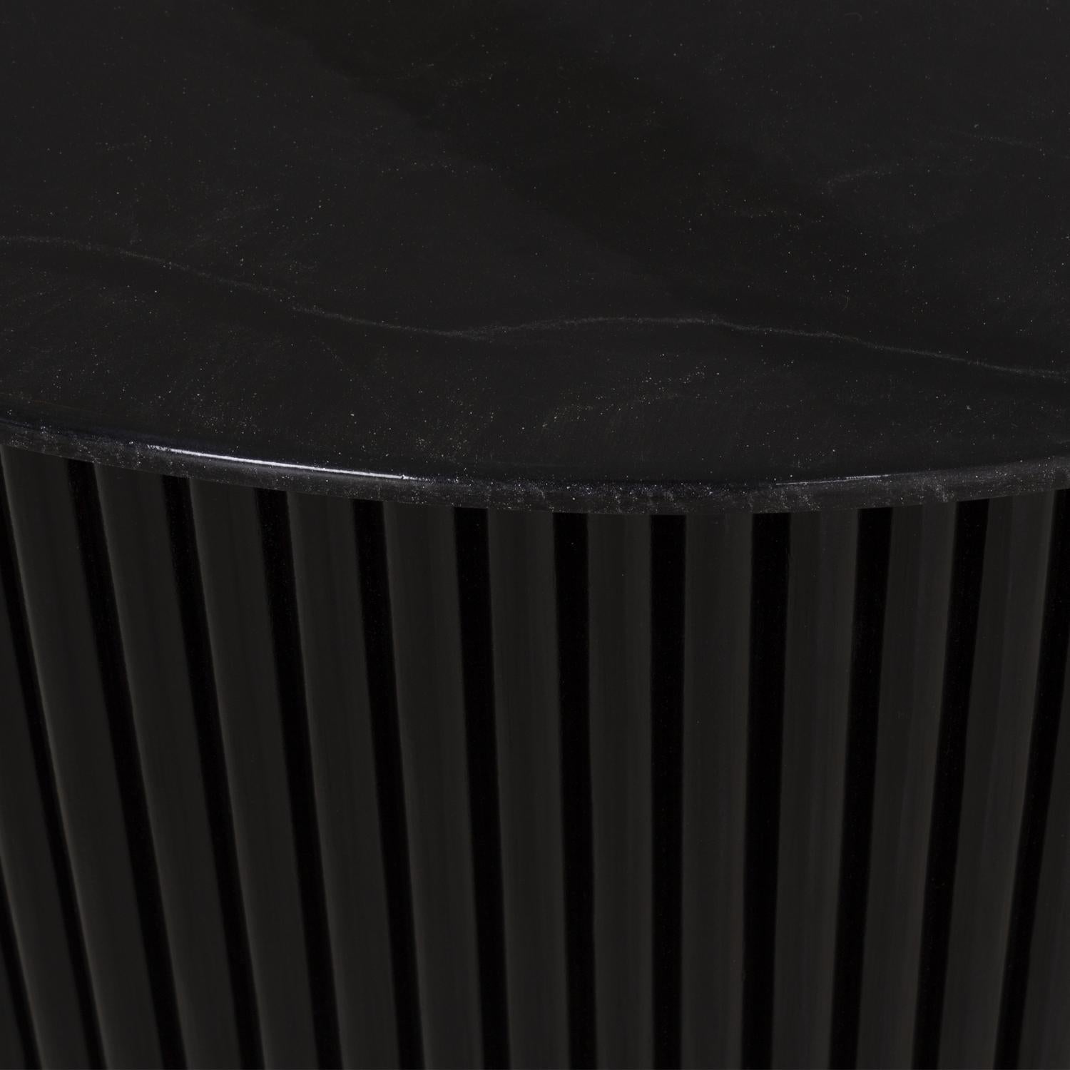 Mesa De Centro Celta Negro Marmolado
