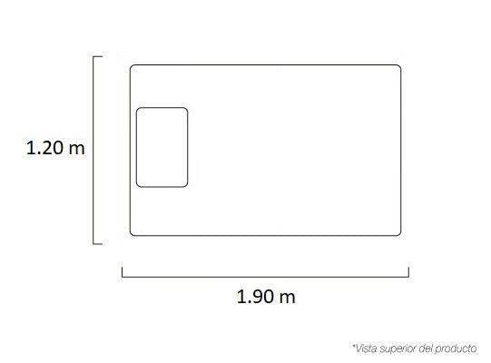 Base Cama Semi Doble Equilibrium Plus