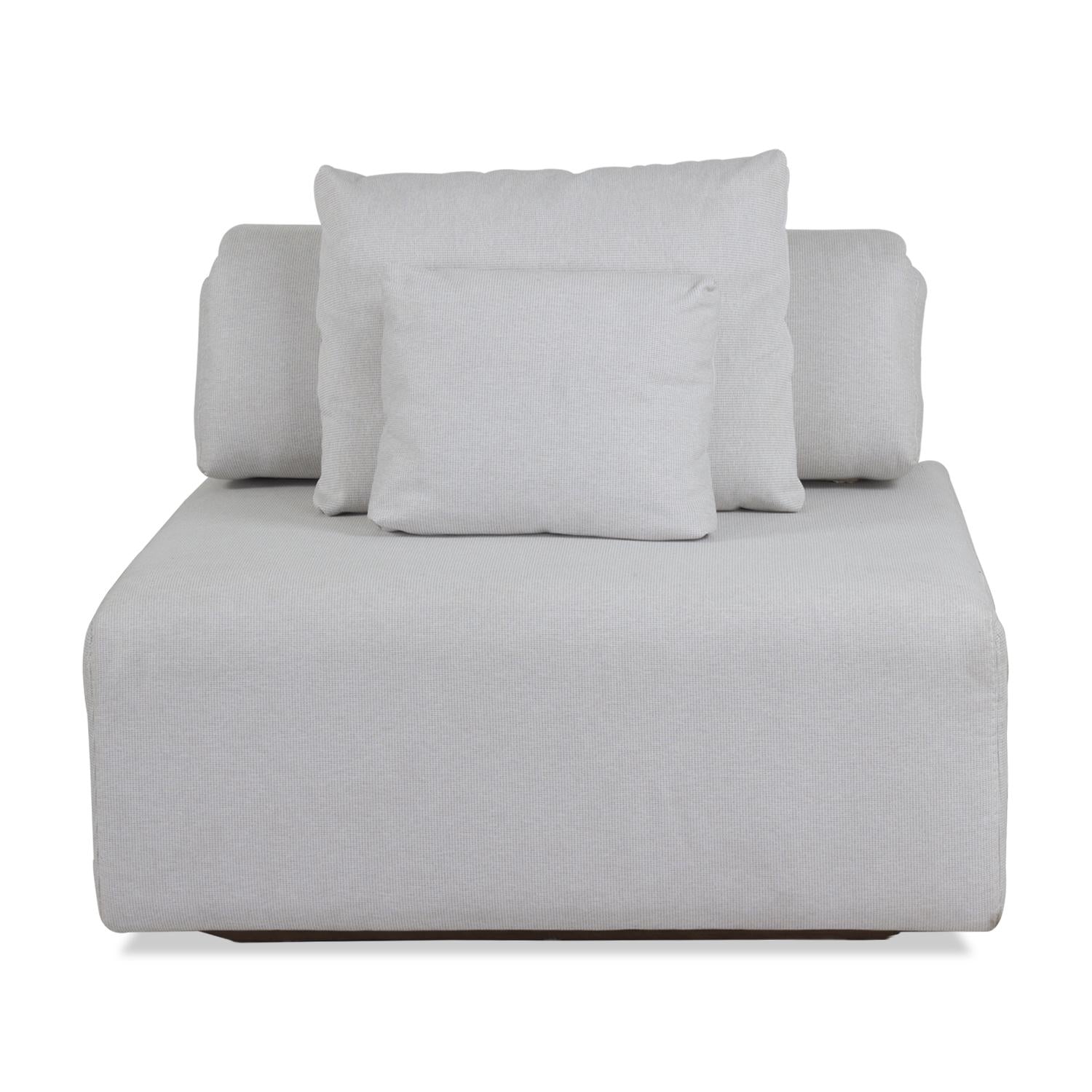 Poltrona Santorini Microfibra Houston Plata