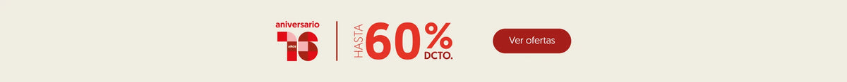 Hasta 60% de descuento
