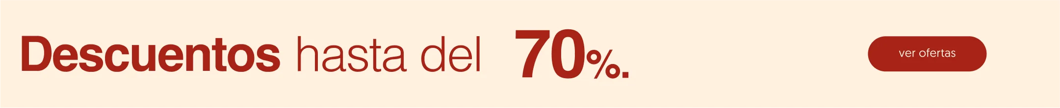 Descuentos hasta del 70%