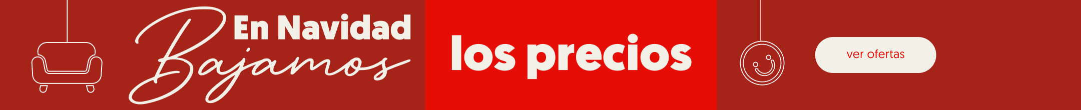 En navidad bajamos los precios