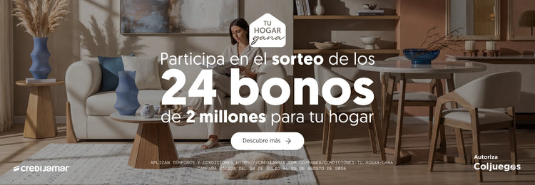 Sorteo de los 24 bonos de 2 millones para tu hogar